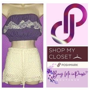 HANDMADE CROCHET SHORTS
